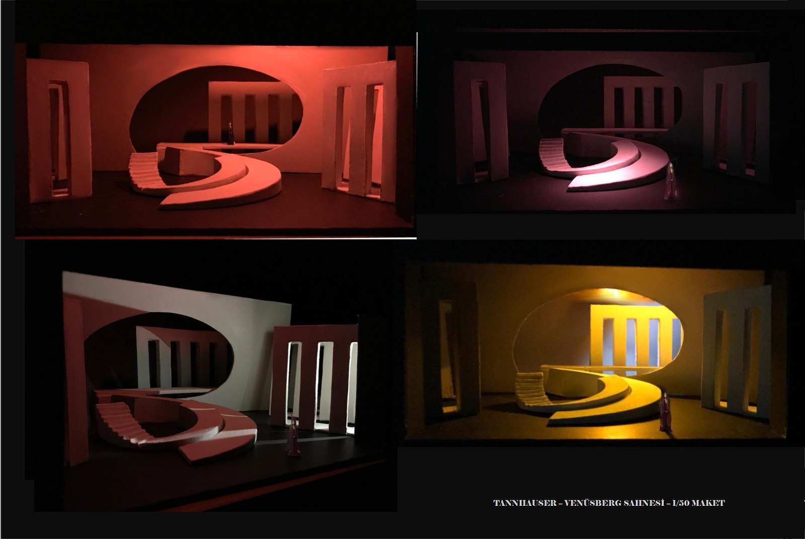 Wagner Tannhauser Operası Dekor Tasarımı