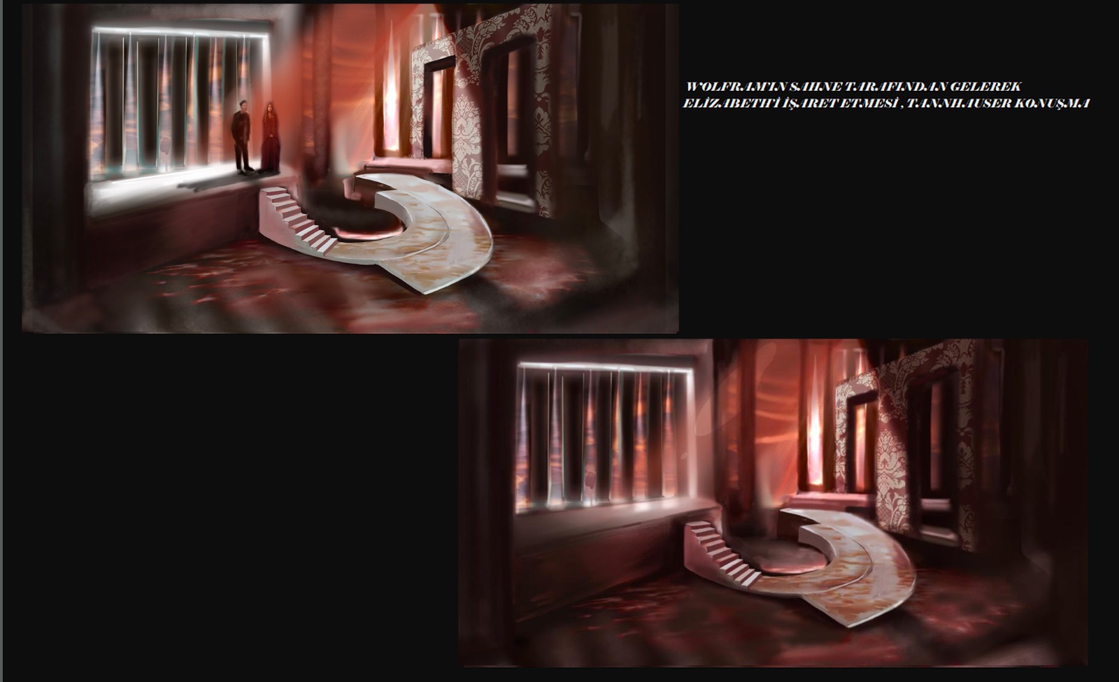 Wagner Tannhauser Operası Dekor Tasarımı